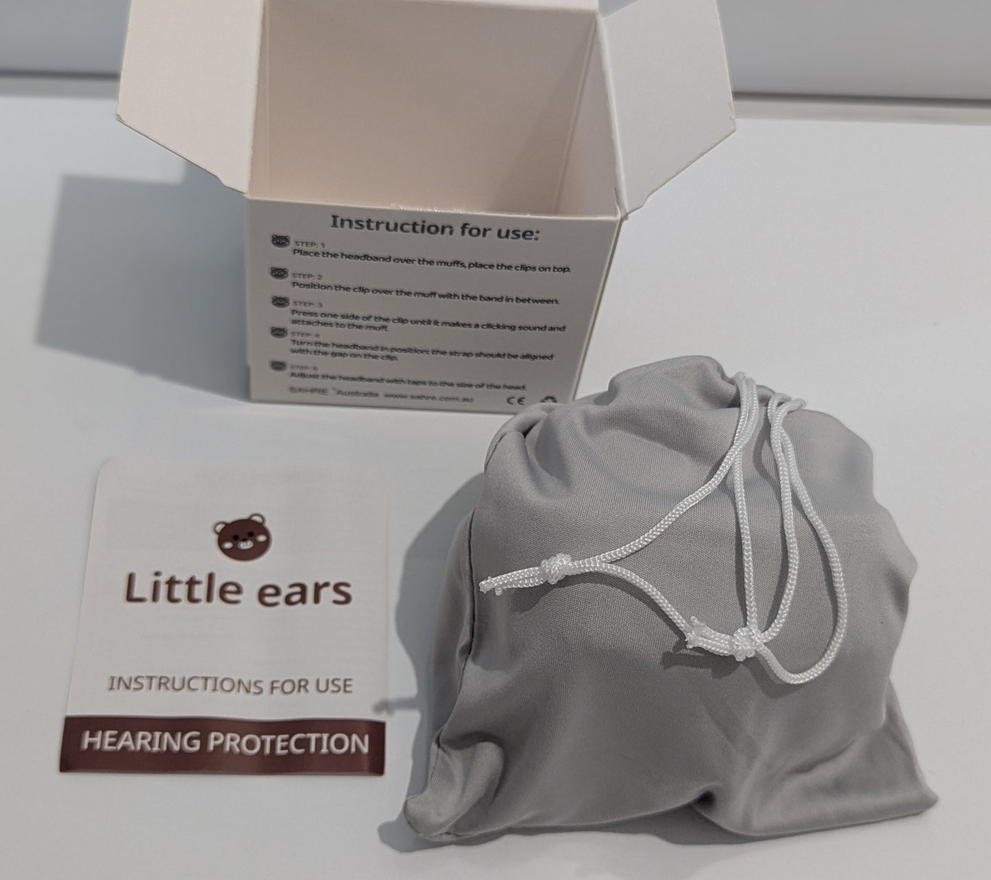 SAHRÉ Hearing Protection Earmuffs – Peach